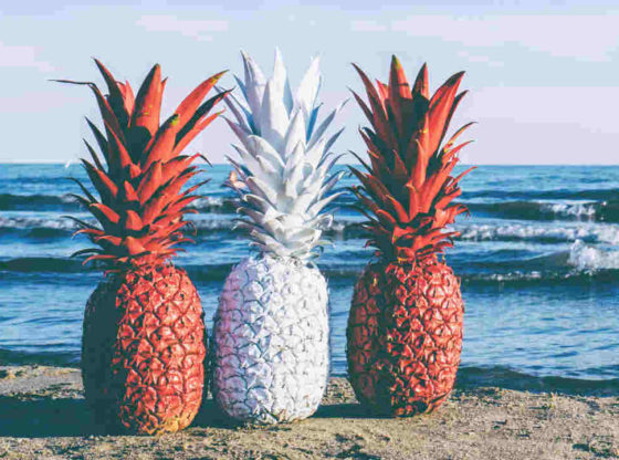 Dieta na lato - kokosy na plaży